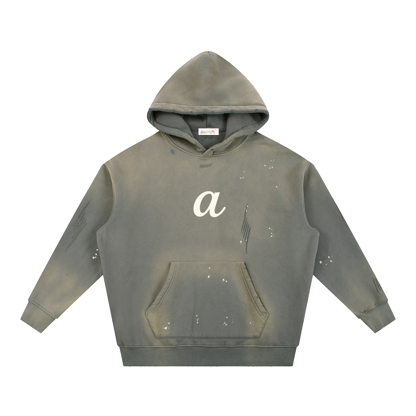 Vintage Washed Demon Hoodie