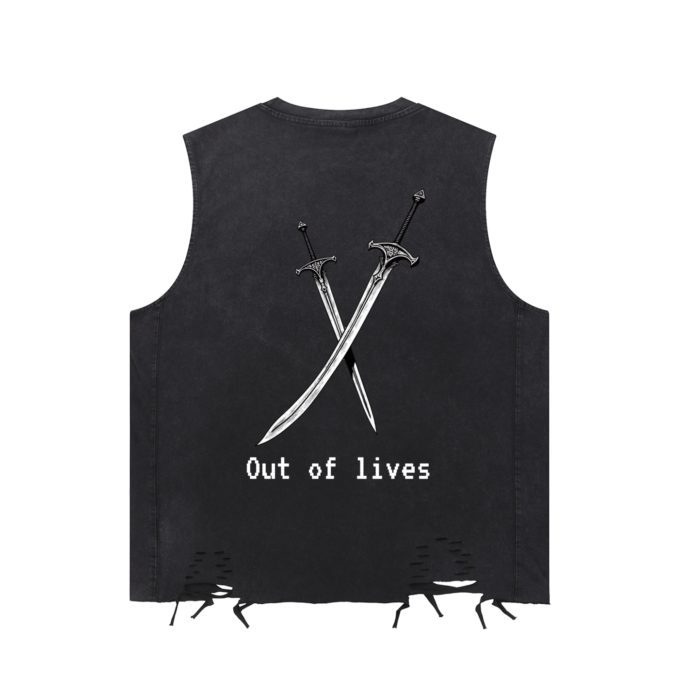 Out Of Lives Raw-Hem Tank Top