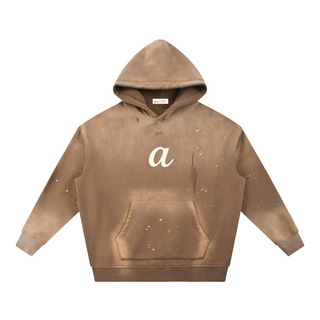 Vintage Washed Demon Hoodie