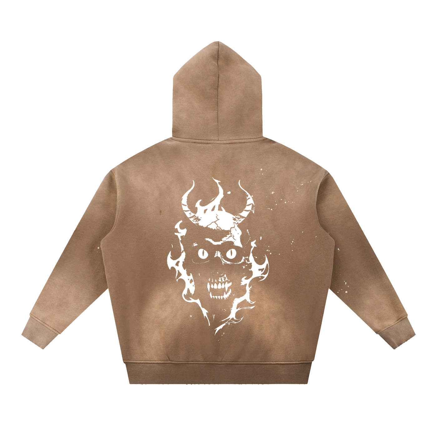 Vintage Washed Demon Hoodie